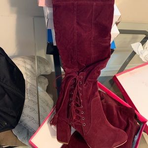 Thigh high boots